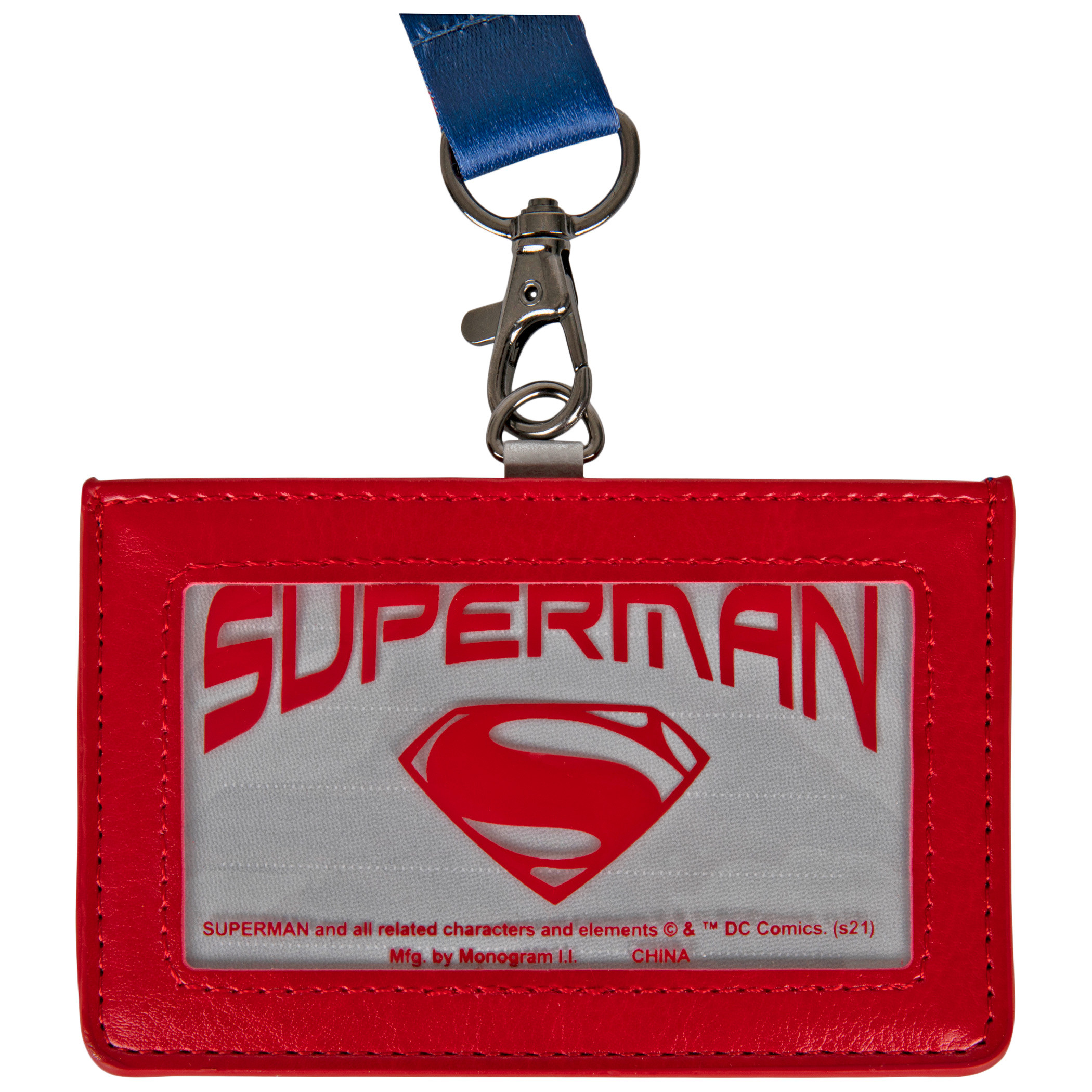 DC Comics Superman Symbol ID Card Holder Lanyard